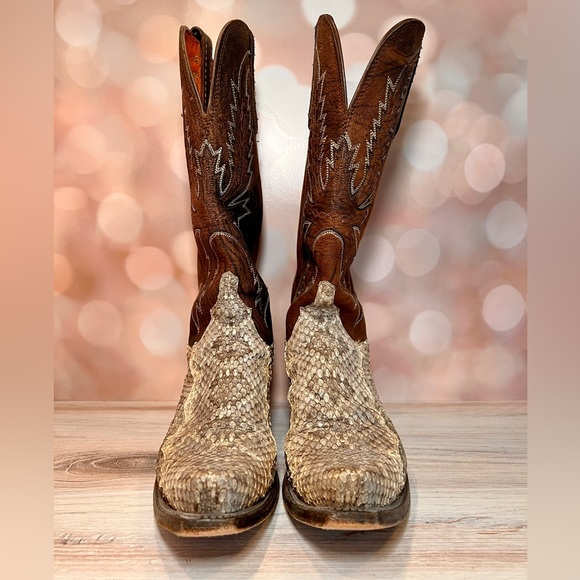 Lucchese Shoes Lucchese Diamondback Rattlesnake Boot Poshmark